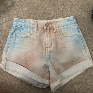 Blank NYC tie dye denim shorts size 24